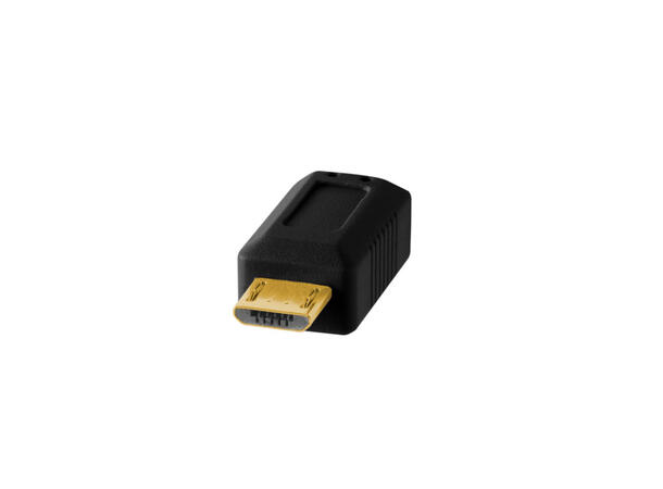 TetherPro USB 2.0 Male to Micro-B 5-pin Black 4.6m